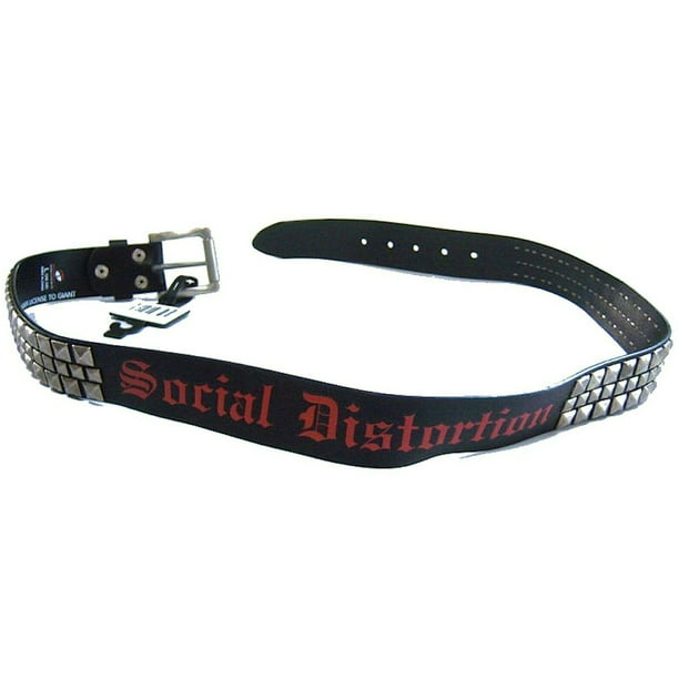 Social Distortion Men's  Belt Black
